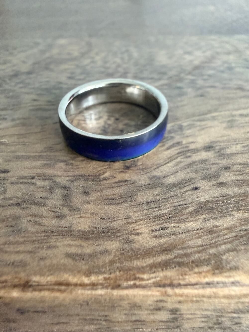 Unisex Mood Ring Color Changing Band Size 9.5